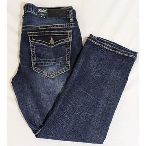 True Luck Bootcut Classic Stretch Jeans Comfort Movement Enhanced Size 34W x 30L